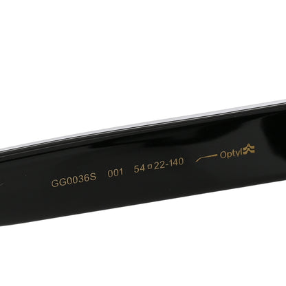 Gucci Acetate Square Frame Sunglasses GG0036S Black 6 of 9