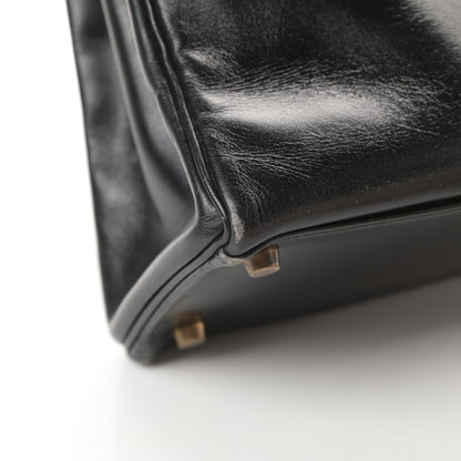 Hermes Box Kelly Retourne 32 Black 12 of 18