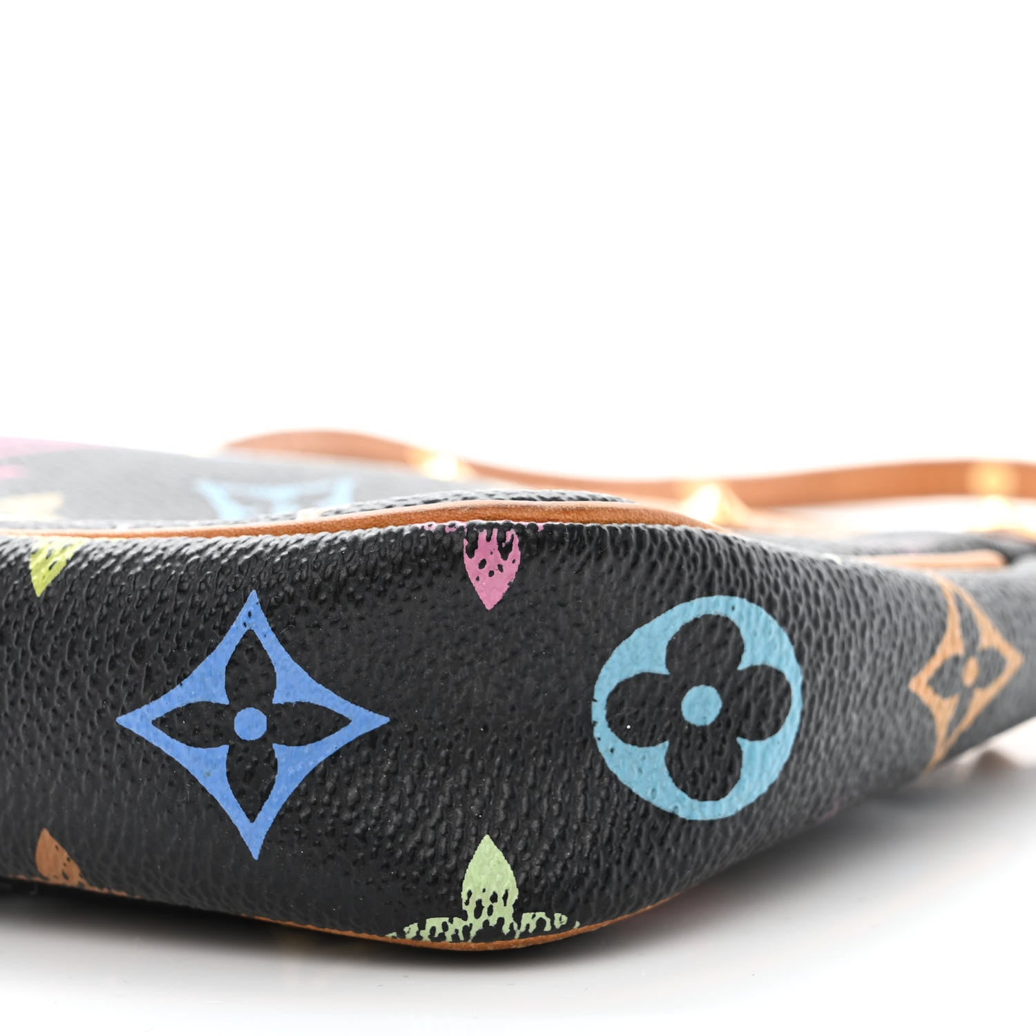 Louis Vuitton Monogram Multicolor Pochette Accessories Black 11 of 13
