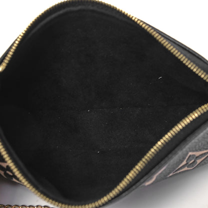 Louis Vuitton Empreinte Monogram Giant Mini Pochette Accessories Black 4 of 7