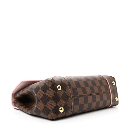 Louis Vuitton Damier Ebene Caissa Clutch Rose Ballerine 4 of 13