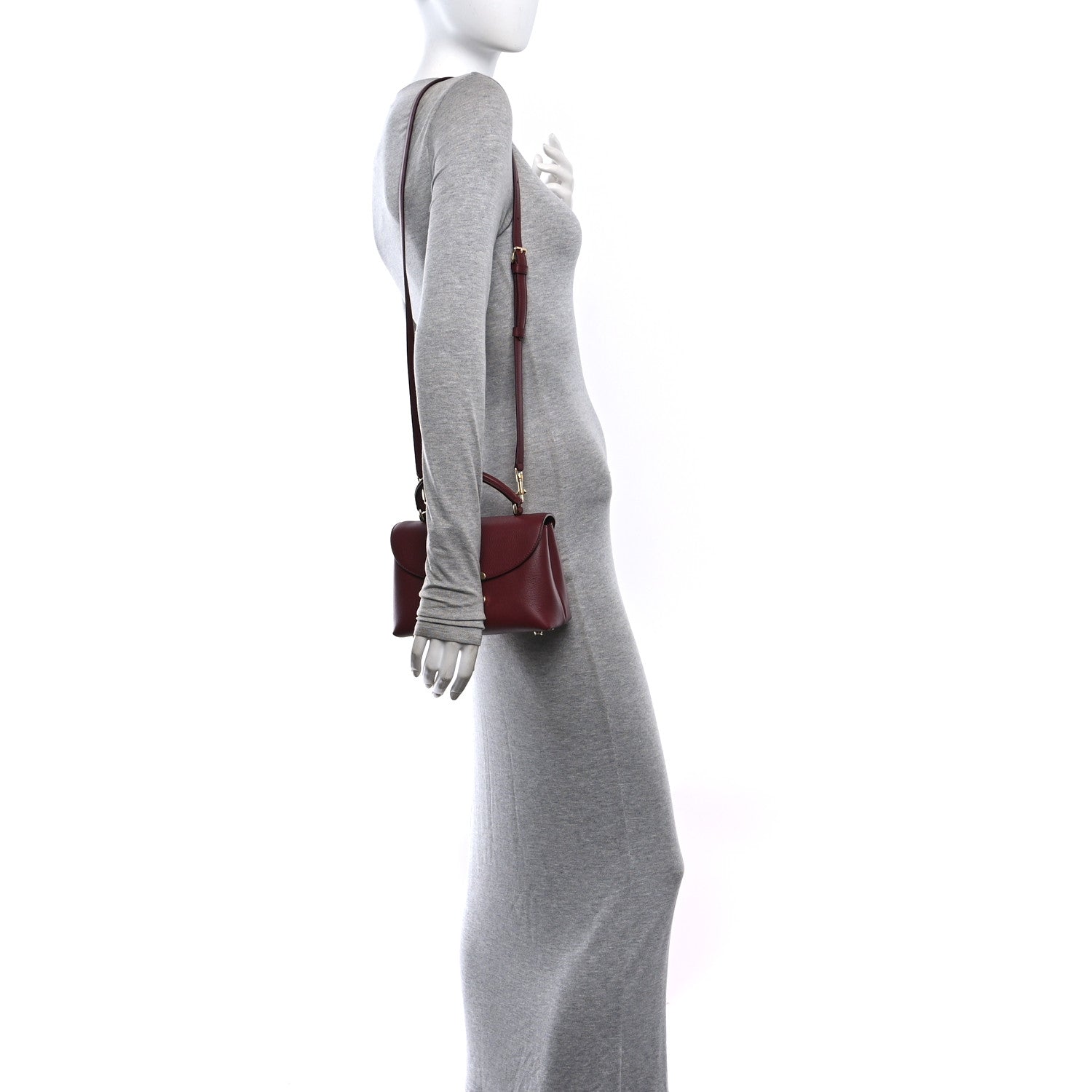Celine Supple Grained Calfskin Teen Nino Light Burgundy 2 of 9