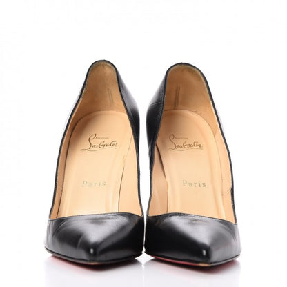 Christian Louboutin Kid Pigalle 100 Pumps 38 Black 2 of 3