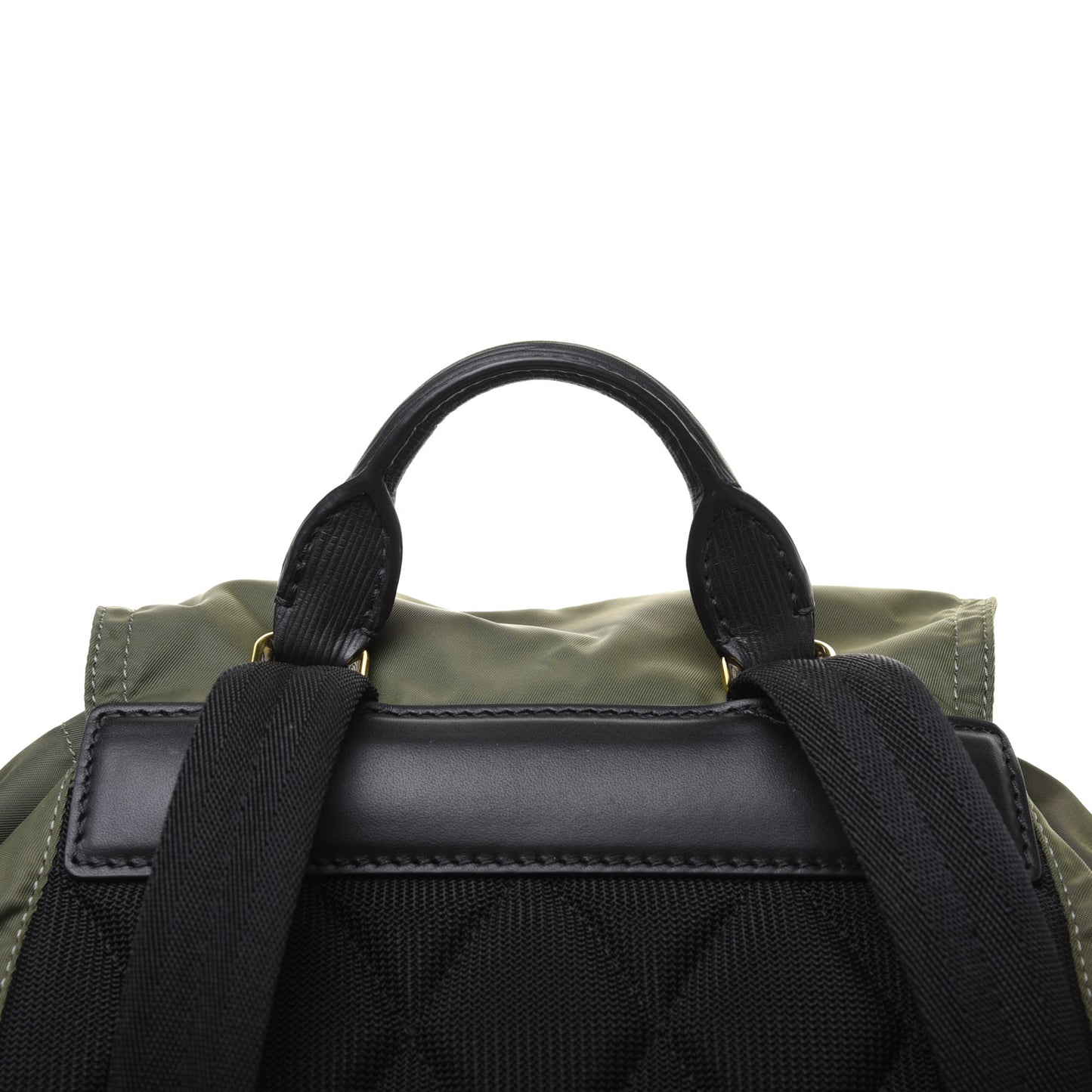 Nylon Large Rucksack Backpack Canvas Green