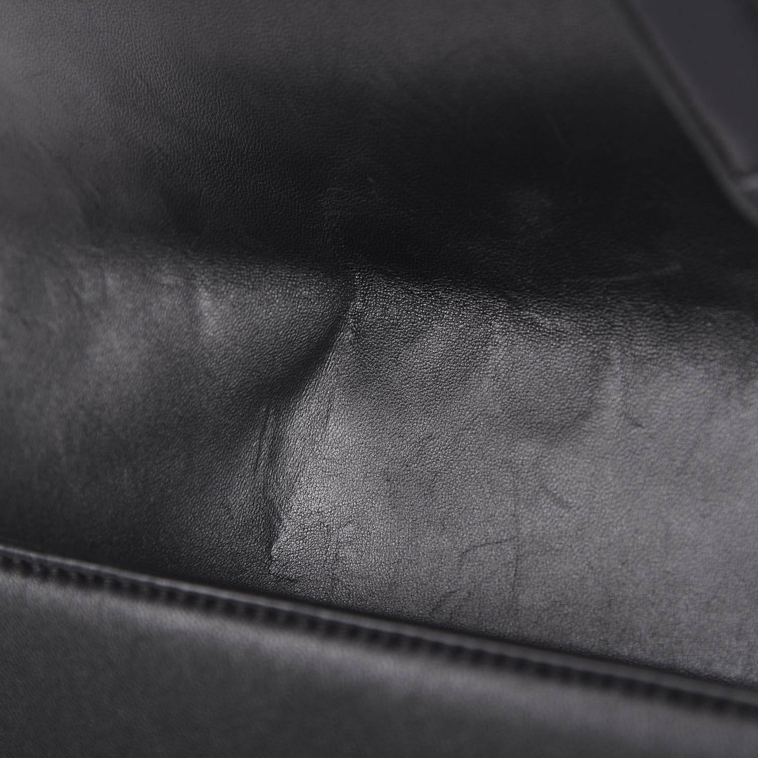 Chanel Lambskin Quilted Medium Boy Flap Black 10 of 13