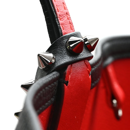 Christian Louboutin Calfskin Spikes East West Cabata Tote Black 13 of 13