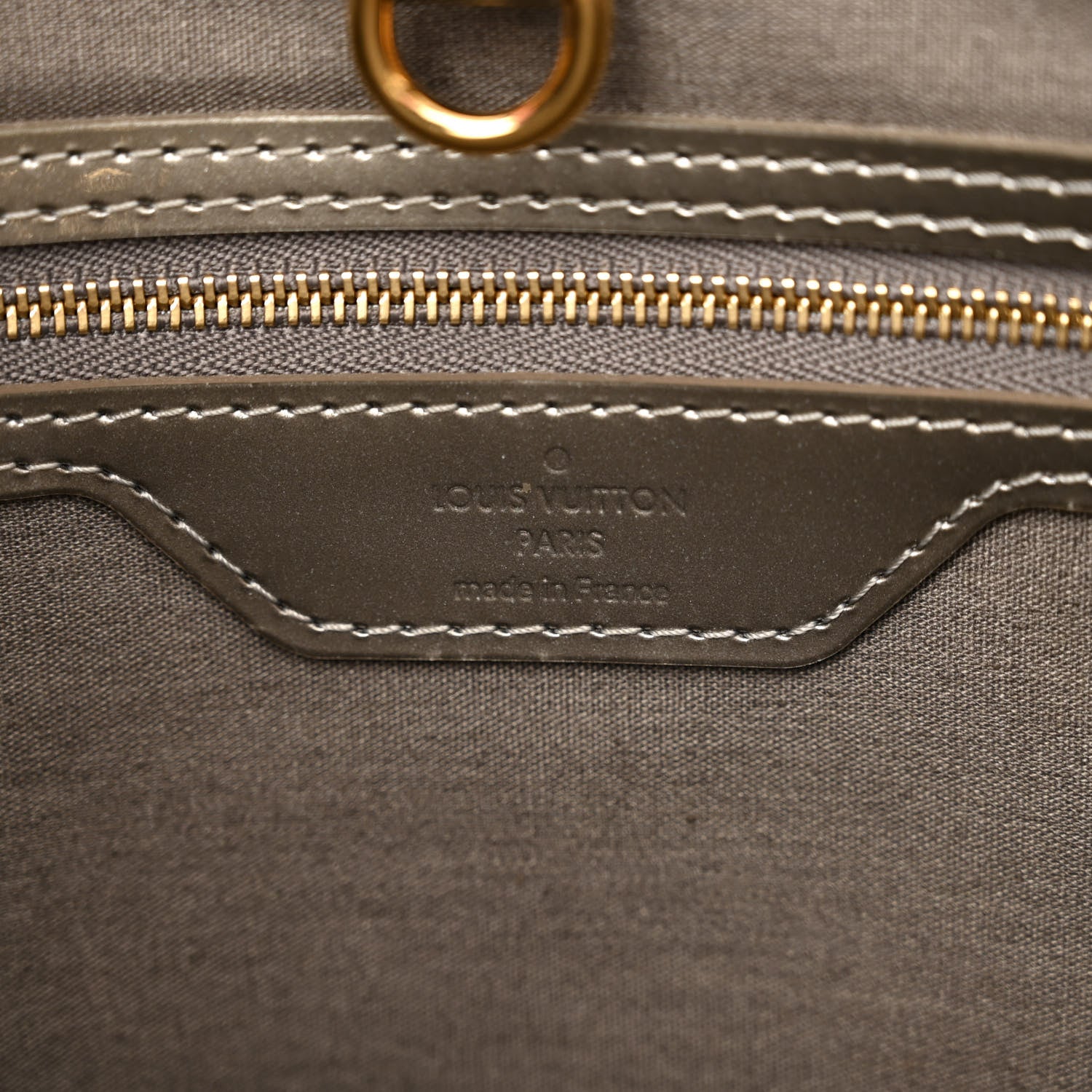 Louis Vuitton Vernis Wilshire MM Gris Art Deco 6 of 11