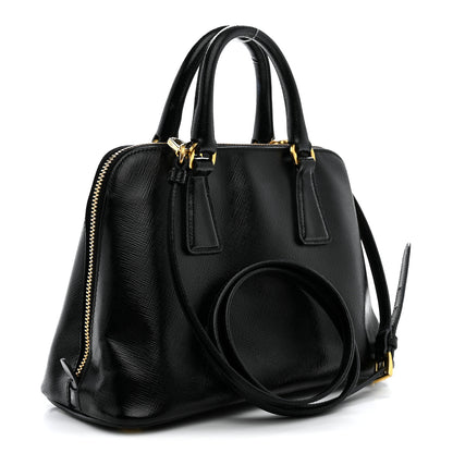 Prada Saffiano Lux Small Promenade Tote Black 3 of 10