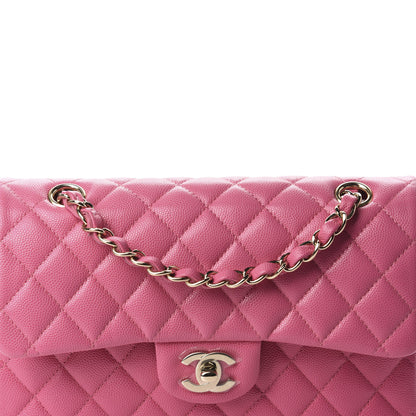 Chanel Caviar Quilted Small Double Flap Pink 10 of 11