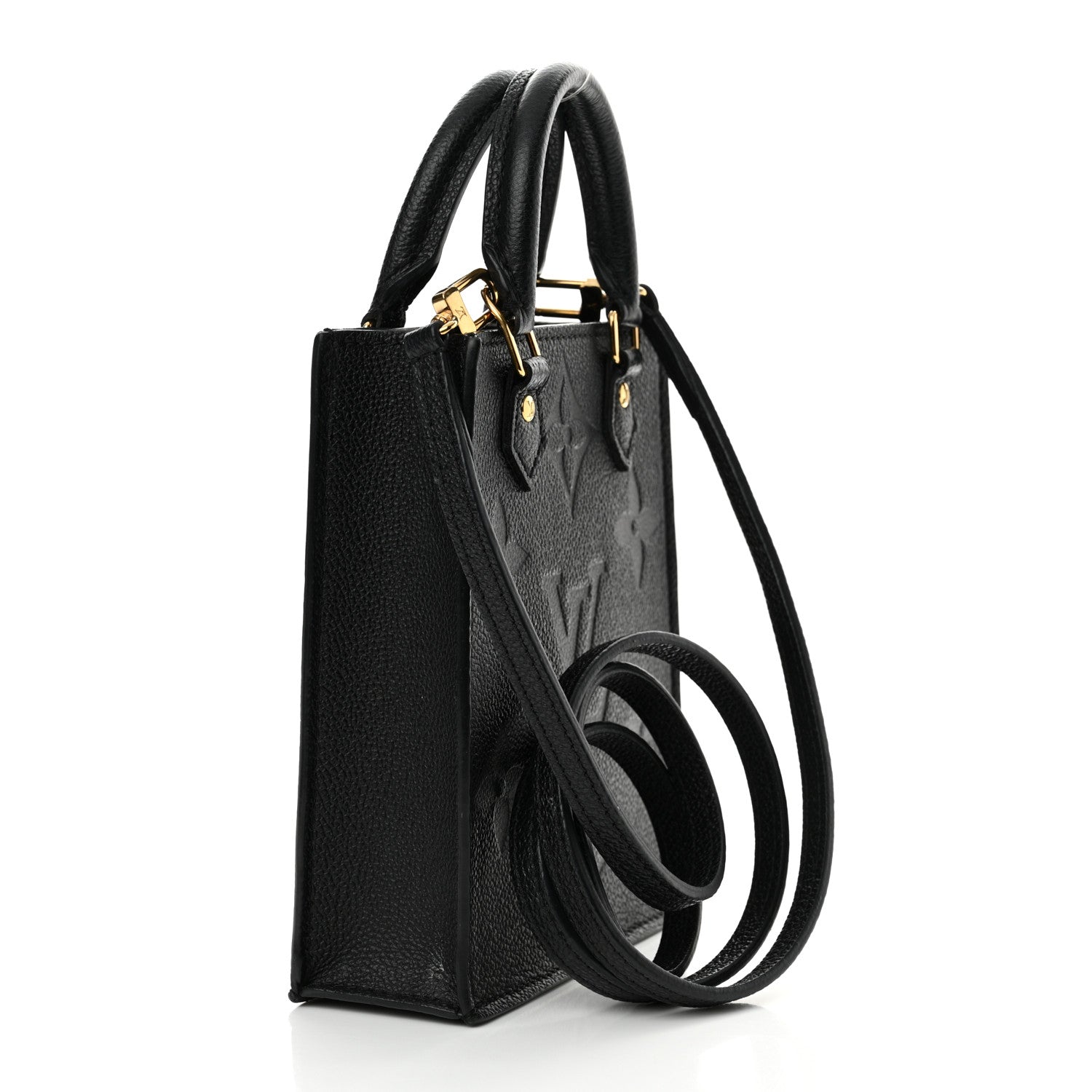 Louis Vuitton Empreinte Monogram Giant Petit Sac Plat Black 3 of 10