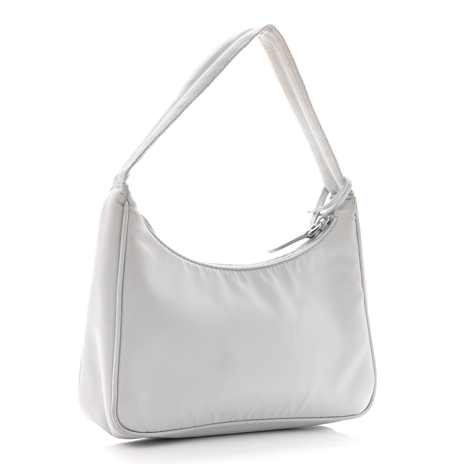 Prada Tessuto Nylon Mini Re-Edition 2000 Bag Fiordaliso 3 of 9
