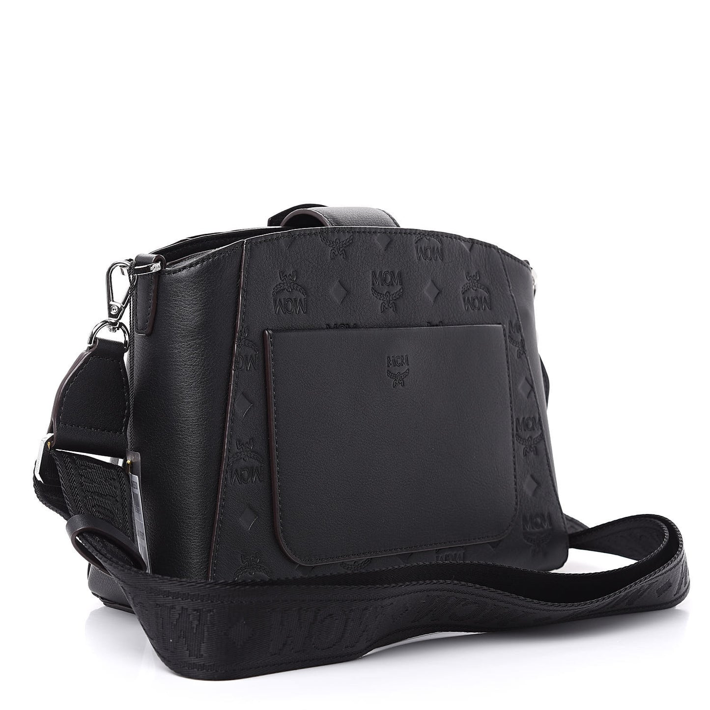 Calfskin Ottomar Essential Crossbody Bag Black