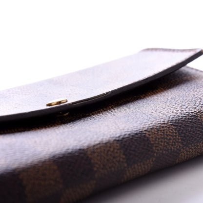 Louis Vuitton Damier Ebene Sarah Wallet 9 of 10