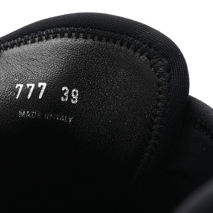 Prada Neoprene Slip On Sneakers 39 Black 8 of 9