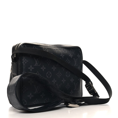 Louis Vuitton Taiga Monogram Eclipse Outdoor Messenger Black 3 of 9