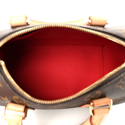 Louis Vuitton Monogram Speedy Bandouliere 20 Black 5 of 11