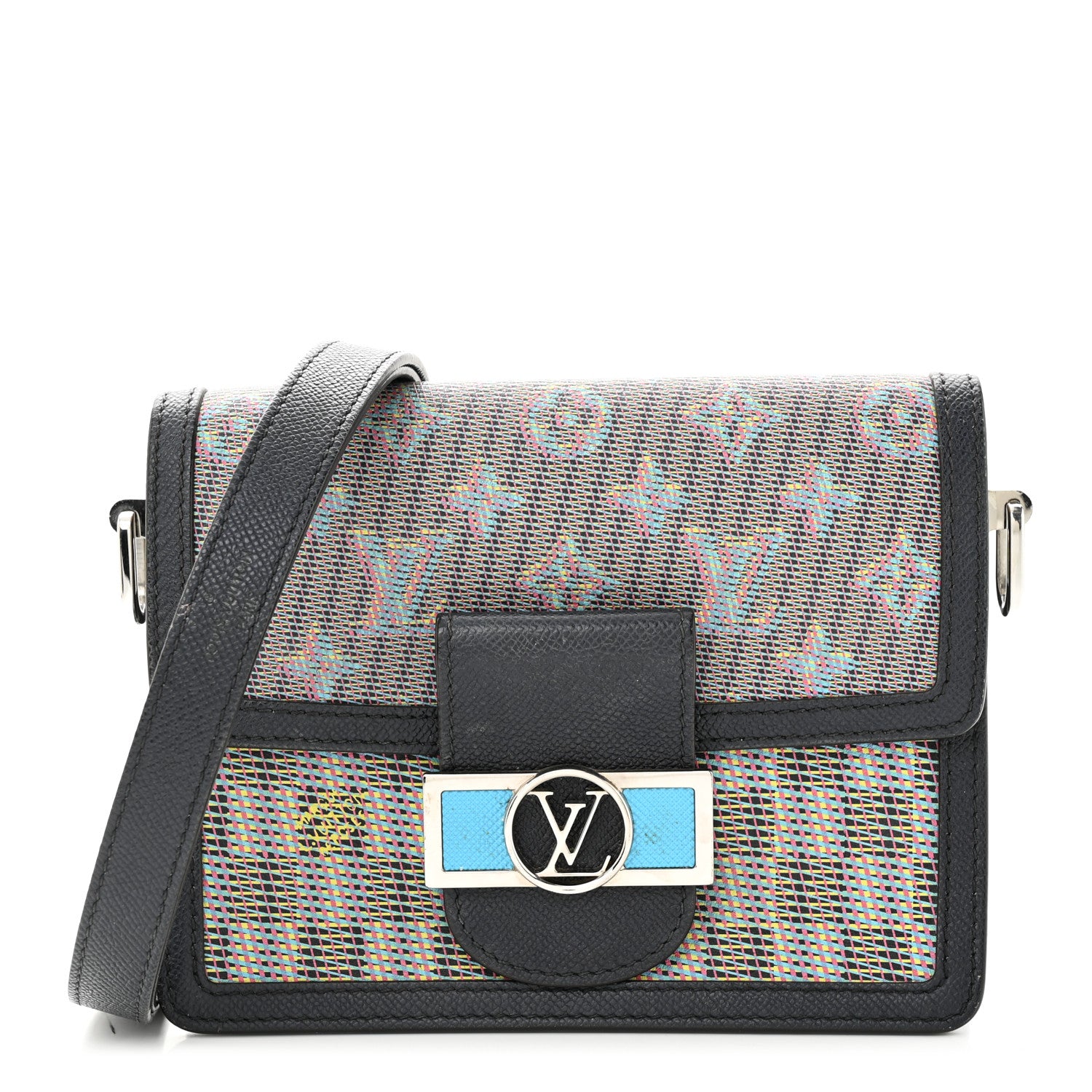 Louis Vuitton Monogram LV Pop Mini Dauphine Blue 1 of 17