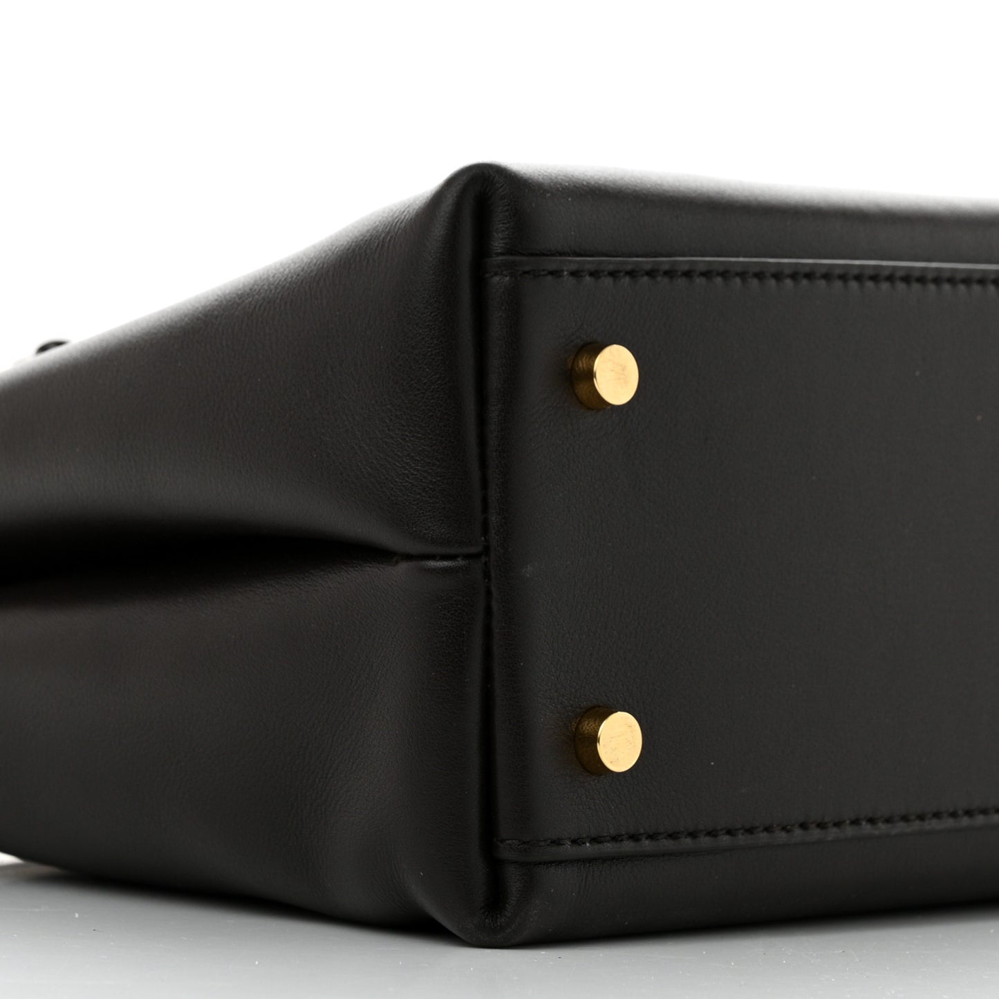 Silky Calfskin Medium Andiamo Shoulder Bag Fondant