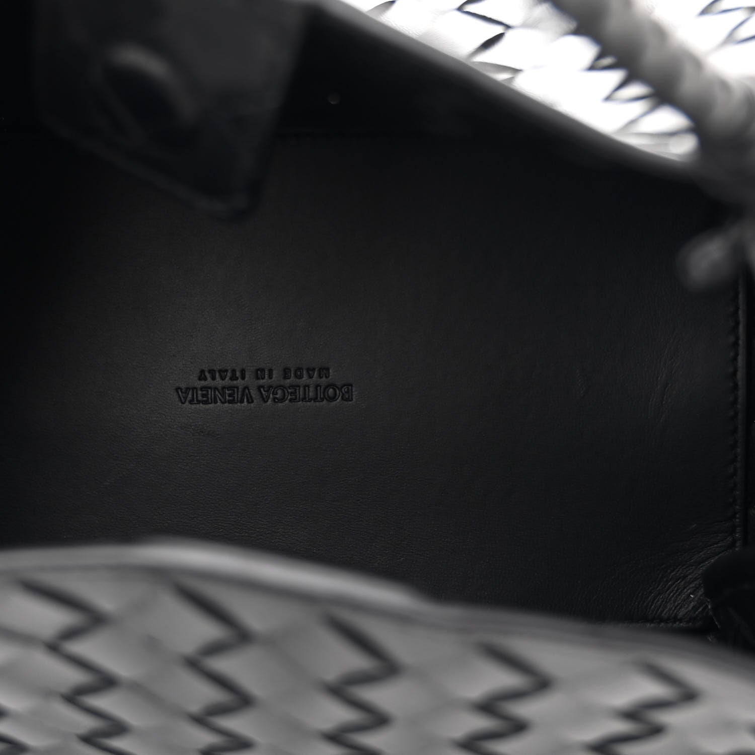 Bottega Veneta Nappa Intrecciato Medium Parachute Shoulder Bag Black 5 of 9