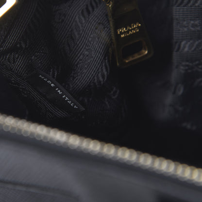 Prada Saffiano Large Galleria Double Zip Tote Black 7 of 14