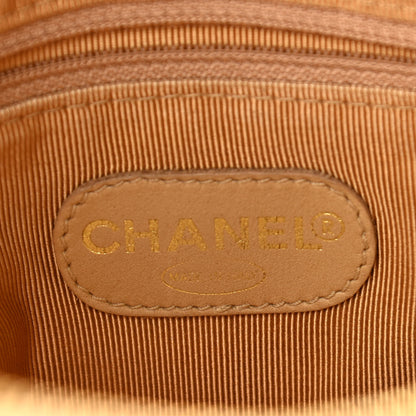 Chanel Caviar Quilted Flap Shoulder Bag Beige 7 of 11