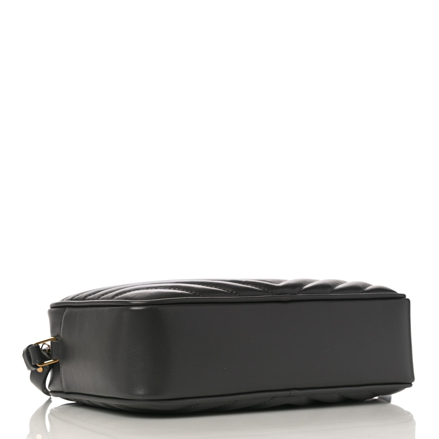 Saint Laurent Calfskin Matelasse Monogram Lou Camera Bag Grey Kaki 4 of 9