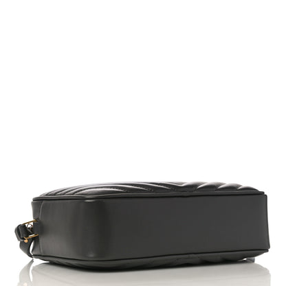Saint Laurent Calfskin Matelasse Monogram Lou Camera Bag Grey Kaki 4 of 9