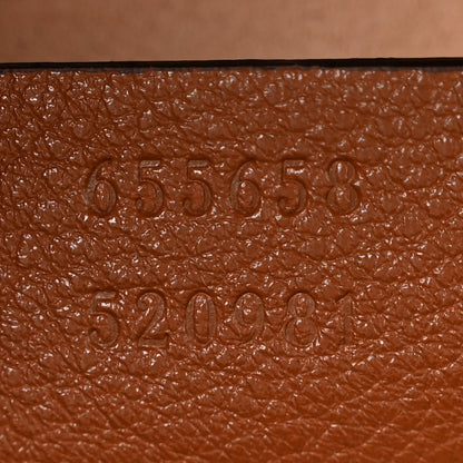 Gucci Wonka Grain Calfskin Medium Diana Tote Bag Cuir Yellow Fluo 7 of 13