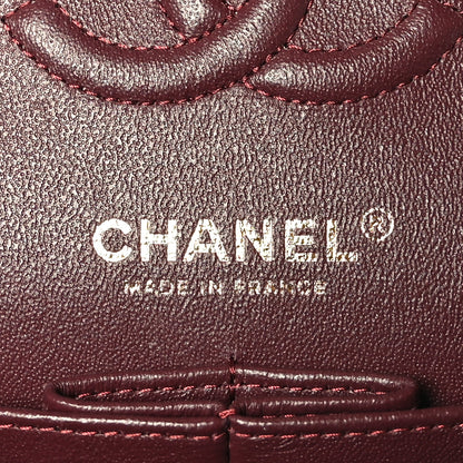Chanel Lambskin Quilted Small Double Flap Black 6 of 11