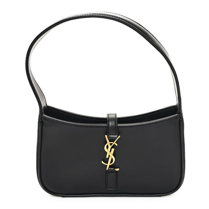 Saint Laurent Smooth Calfskin Le 5 A 7 Mini Hobo Black 1 of 10