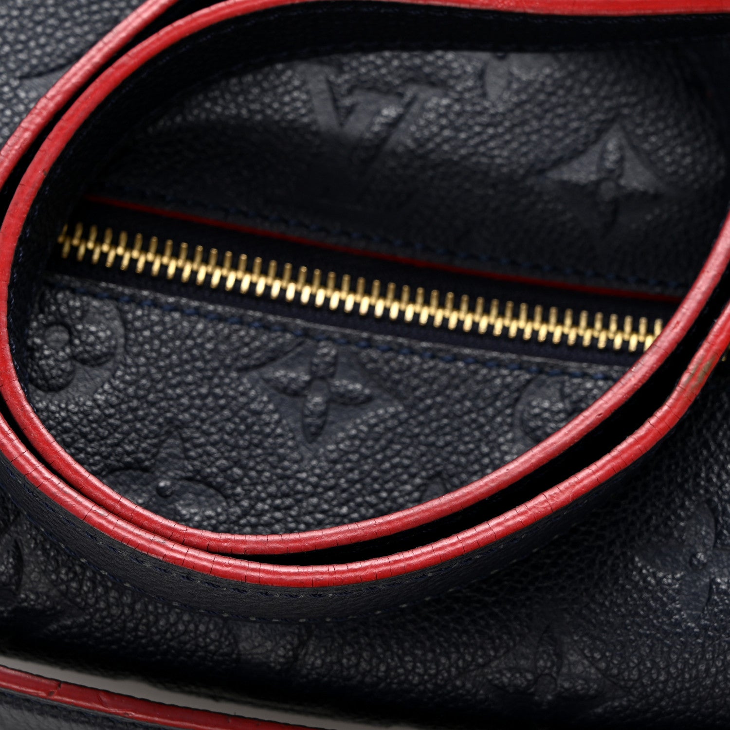 Louis Vuitton Empreinte Pochette Metis Marine Rouge 12 of 13