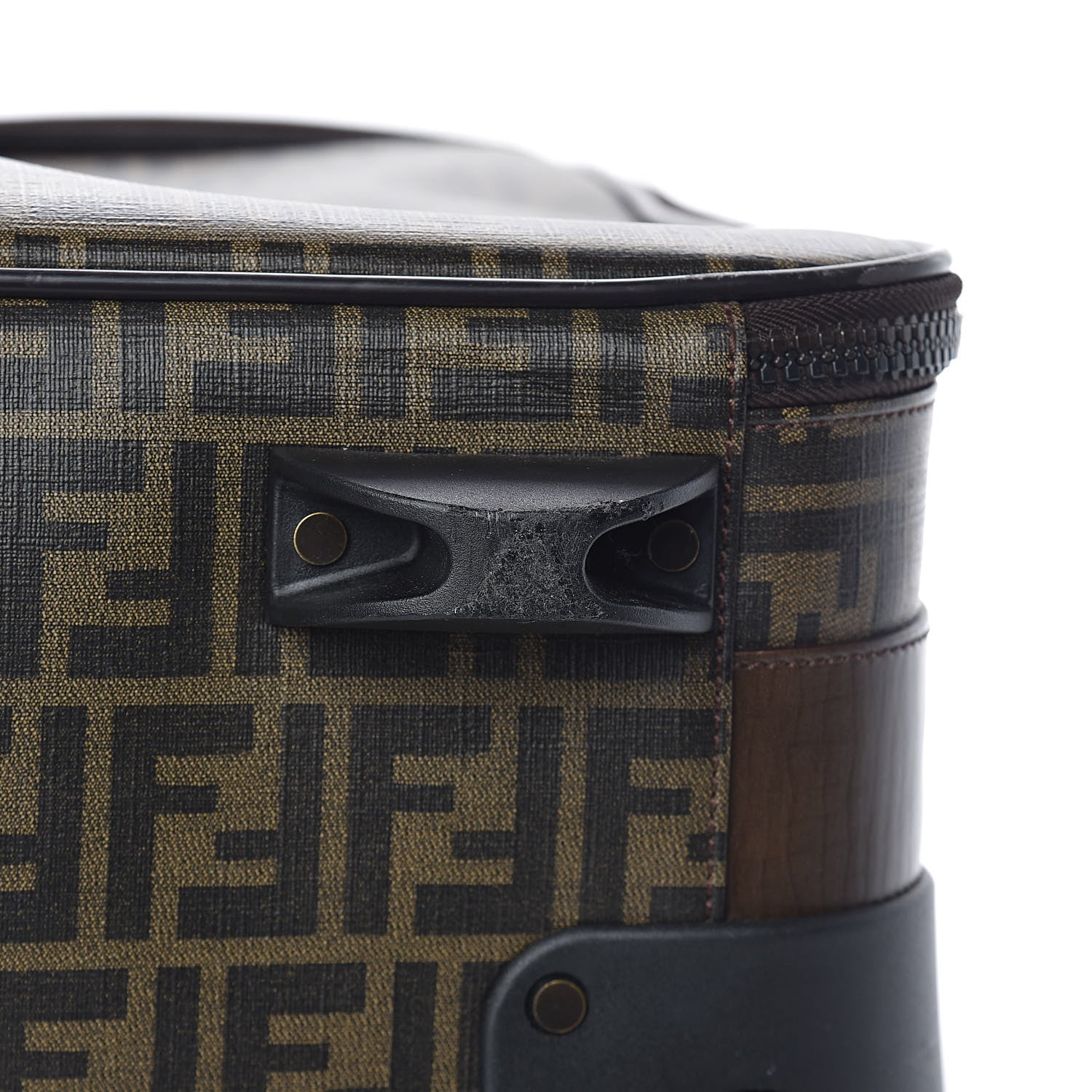 Fendi Zucca Carry On Luggage Tobacco 15 of 15