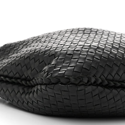 Bottega Veneta Nappa Intrecciato Medium Veneta Hobo Ebano 9 of 10