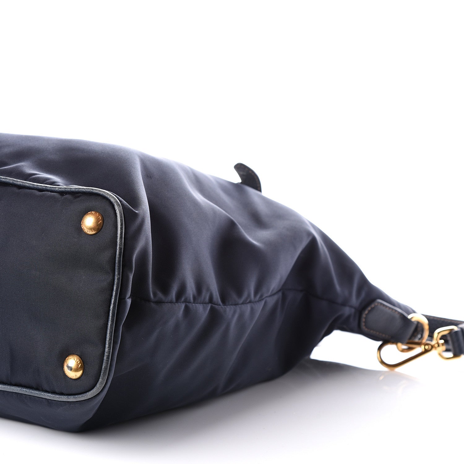 Prada Tessuto Nylon Vitello Daino Tote Baltico 9 of 16