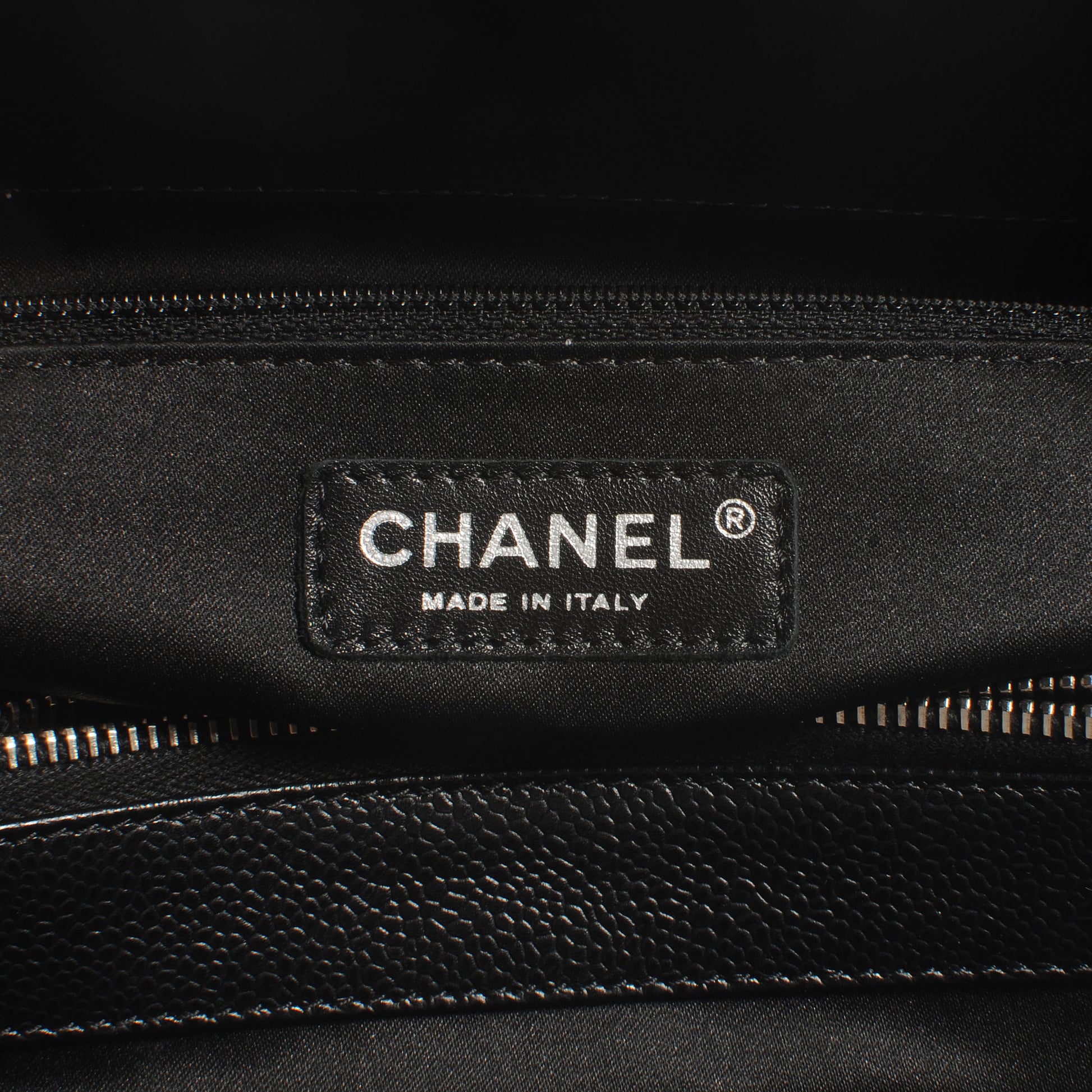 Chanel Caviar XL Grand Shopping Tote GST Black 6 of 8