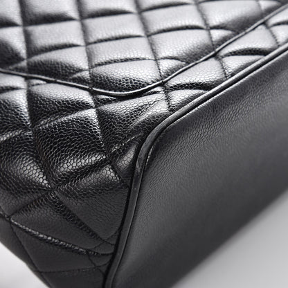 Chanel Caviar Quilted Medallion Tote Black 5 of 12