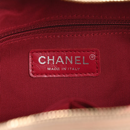 Chanel Aged Calfskin Quilted Medium Gabrielle Hobo Beige Black 6 of 11