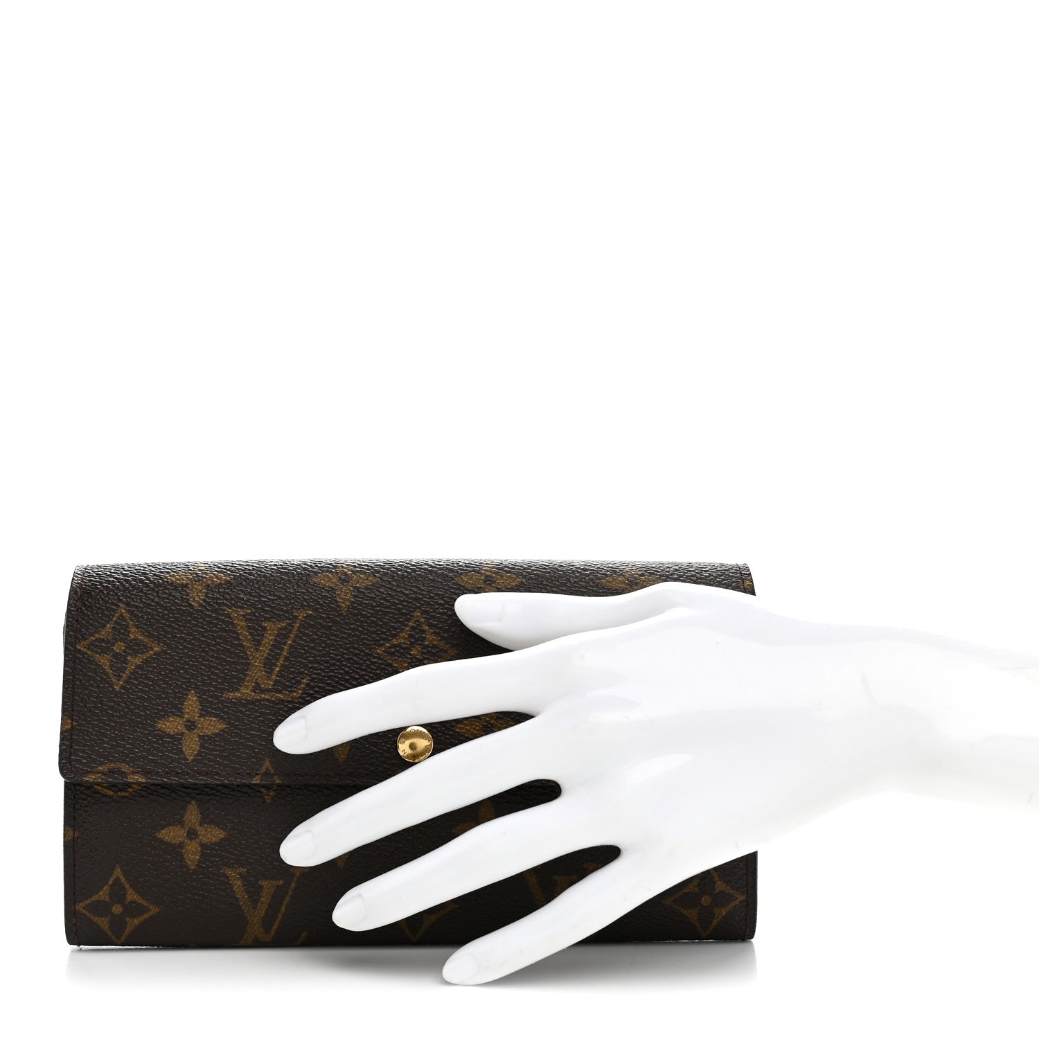 Louis Vuitton Monogram Sarah Wallet 2 of 9
