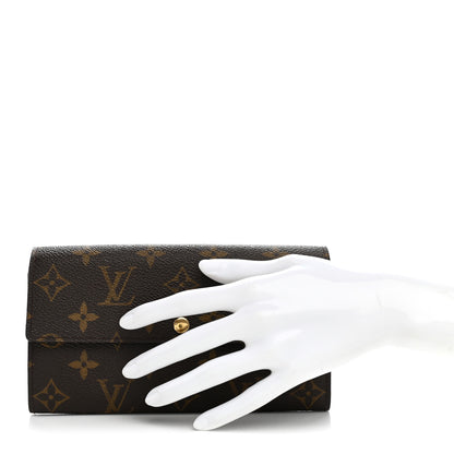 Louis Vuitton Monogram Sarah Wallet 2 of 9