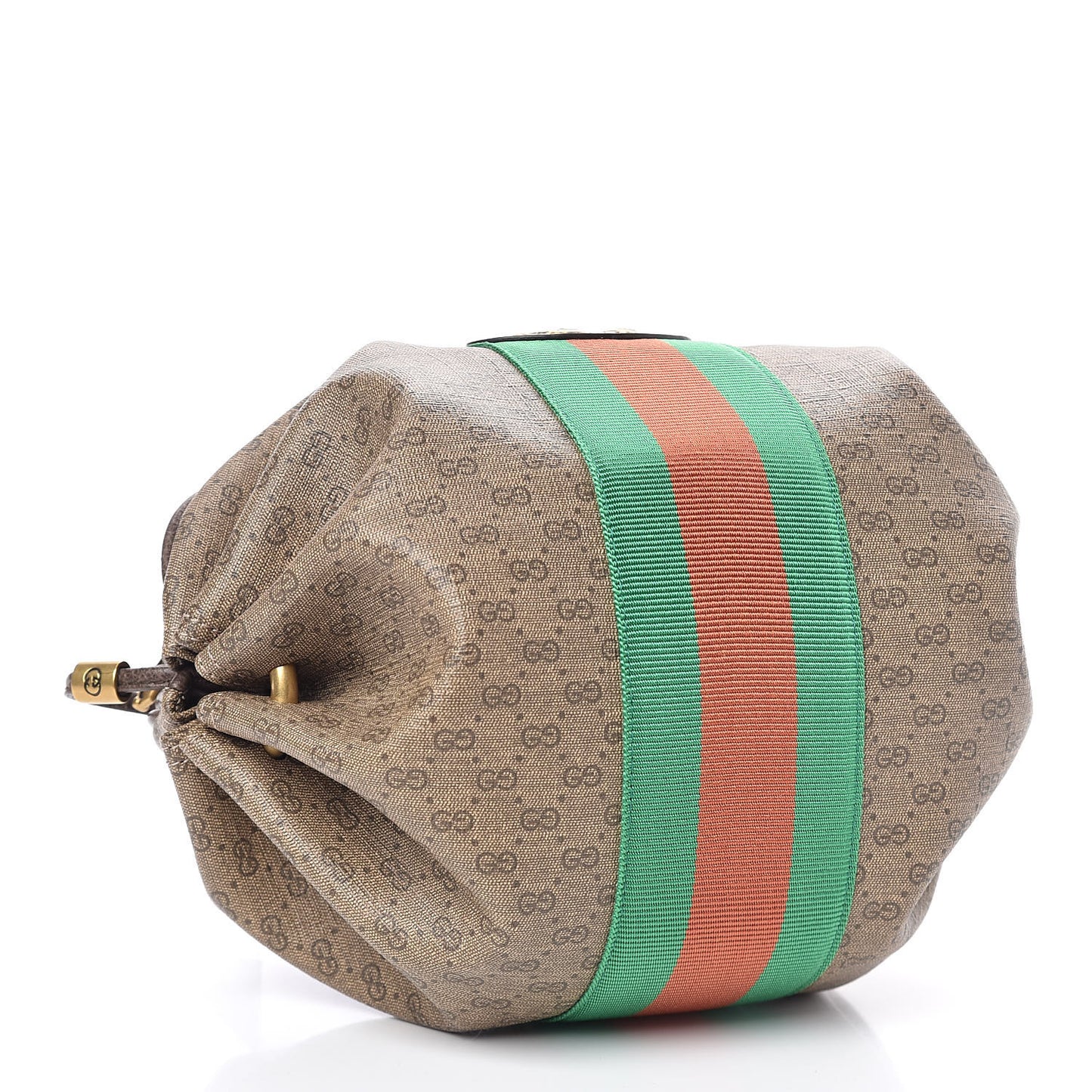 Mini Vintage GG Supreme Monogram Web Butterfly New Candy Crossbody Beige New Acero