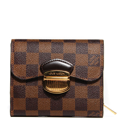 Louis Vuitton Damier Ebene Joey Wallet 1 of 7