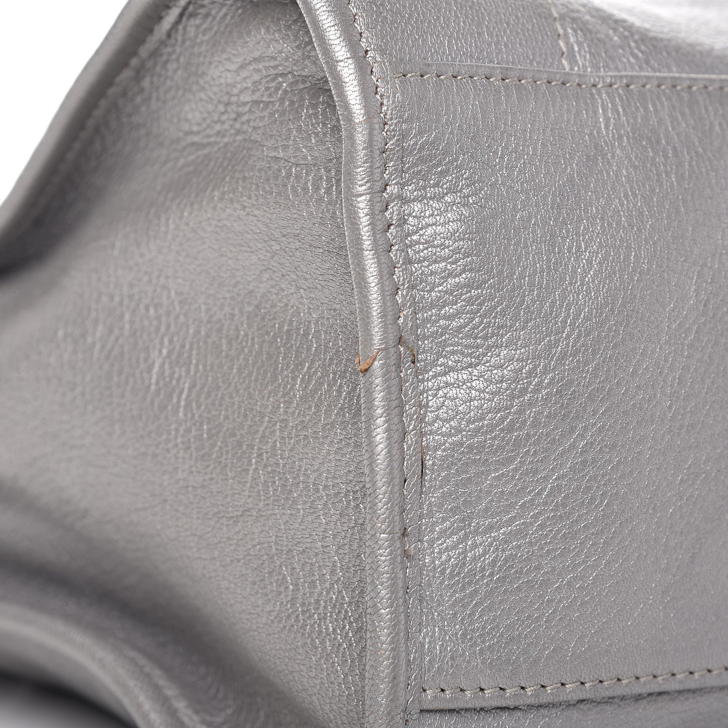 Balenciaga Pearlescent Goatskin Classic Palladium Hardware City Gris Gris Light 8 of 11