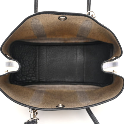 Hermes Twill D H Negonda Garden Party 30 TPM Ecru Black 5 of 10