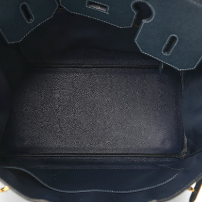 Hermes Epsom HAC Birkin 32 Bleu Marine 4 of 19