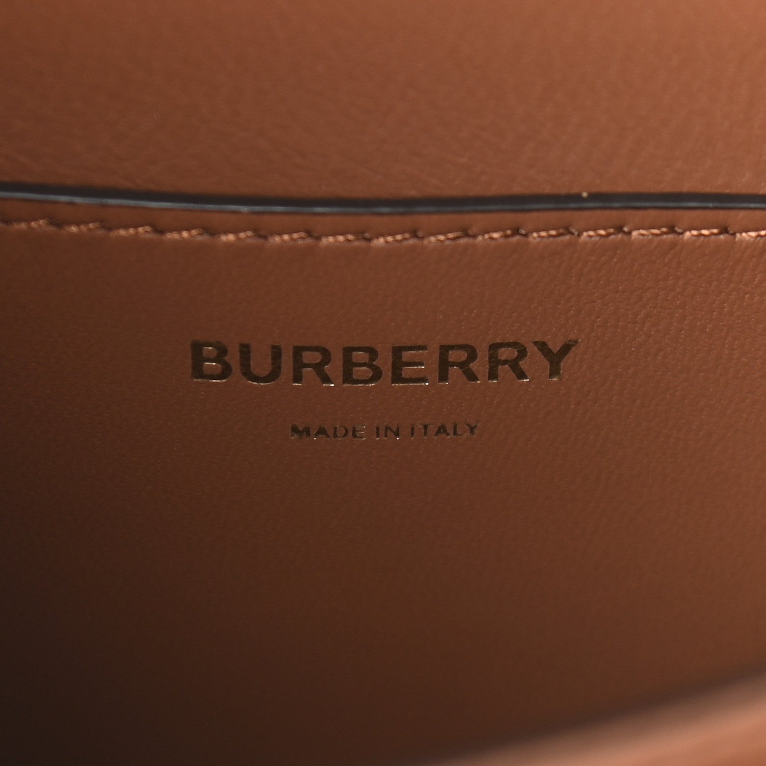 Burberry Canvas Calfskin Small TB Bag Natural 8 of 9