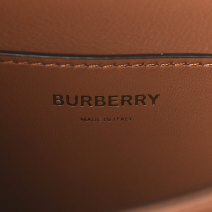 Burberry Canvas Calfskin Small TB Bag Natural 8 of 9