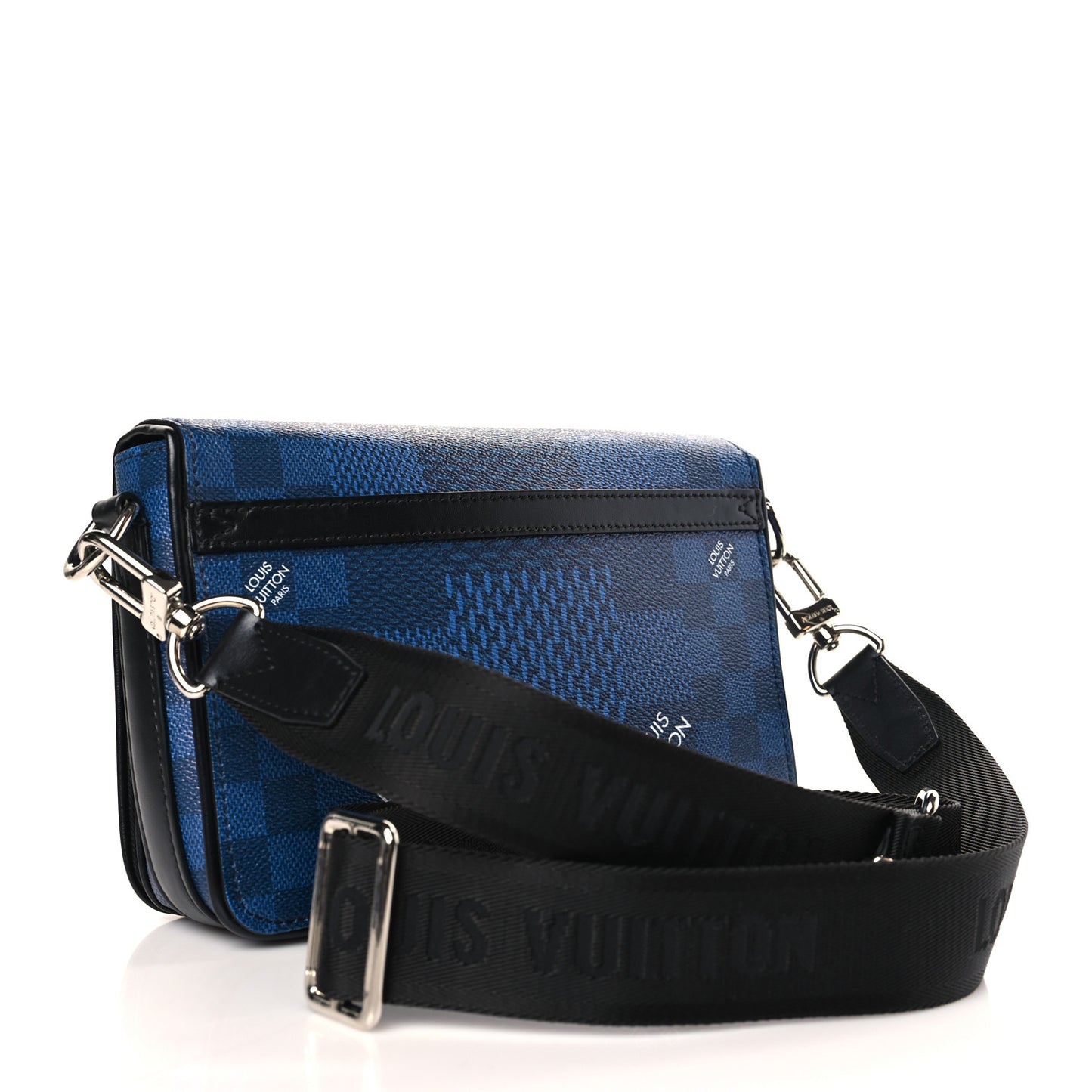 Damier 3D Studio Messenger Navy