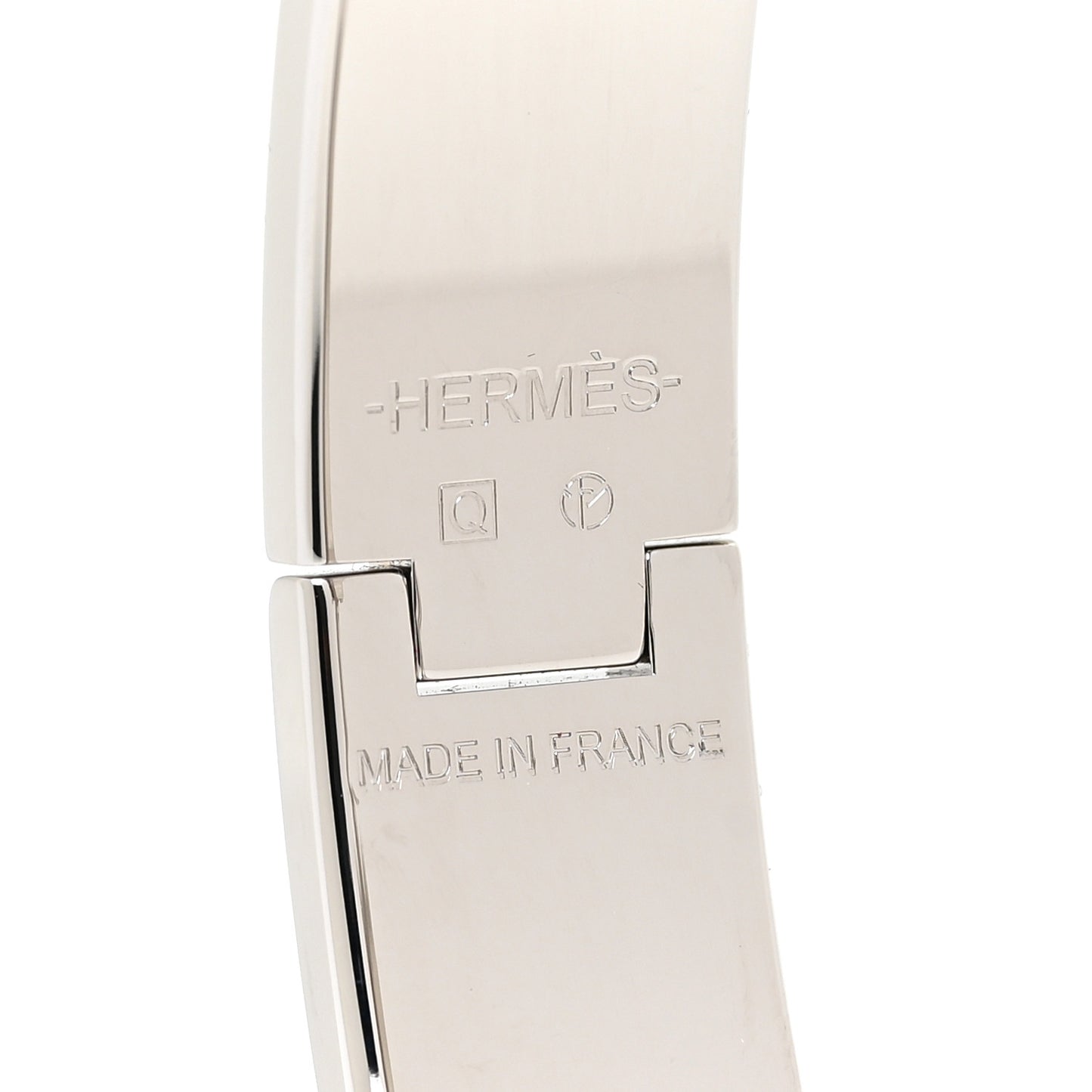 Enamel Narrow Clic Clac H Bracelet PM Sugar Pink