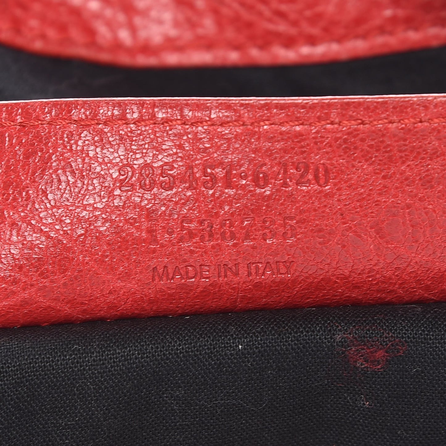 Agneau Giant 12 Silver Hardware Work Rouge Cardinal