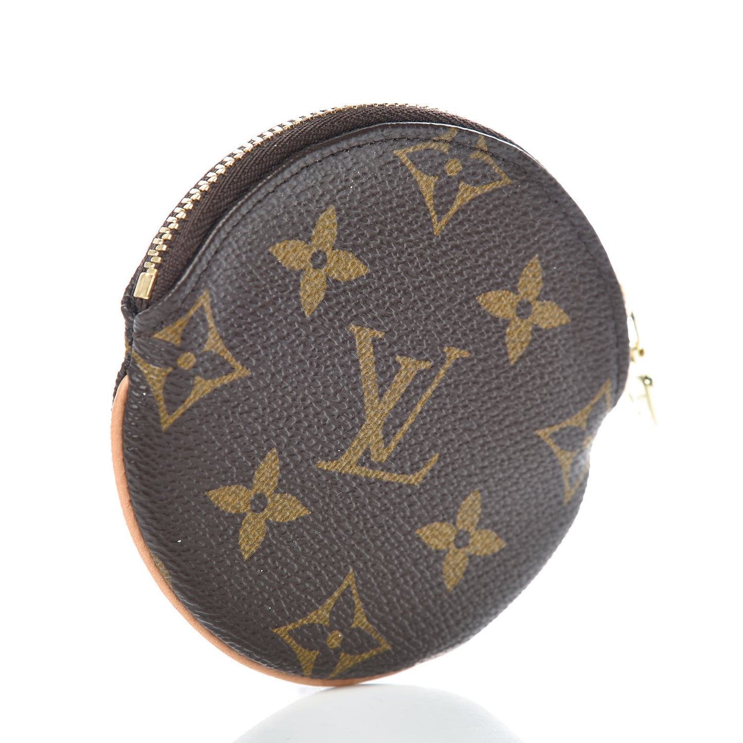 Monogram Round Coin Purse